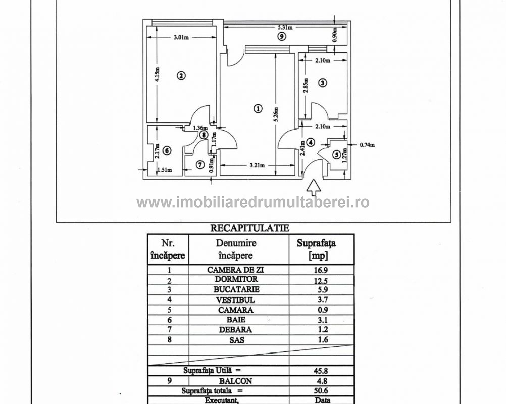 vanzare apartament 2 camere, Parc Drumul Taberei, Metrou, cf 1, etaj 8/10, semidecomandat, bloc reabilitat,         pret 115.000 EUR