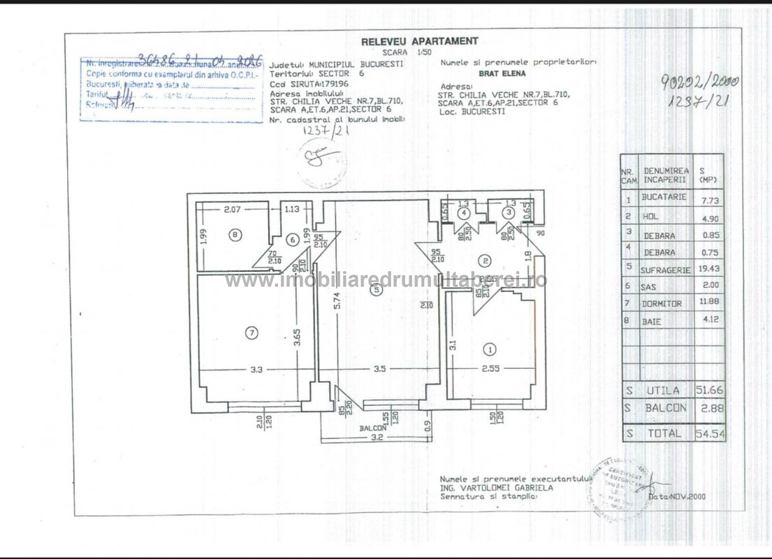 vanzare apartament 2 camere, Parc Drumul Taberei, Chilia Veche, cf 1, etaj 6/10, semidecomandat, bloc 1981,             pret 110.000 EUR