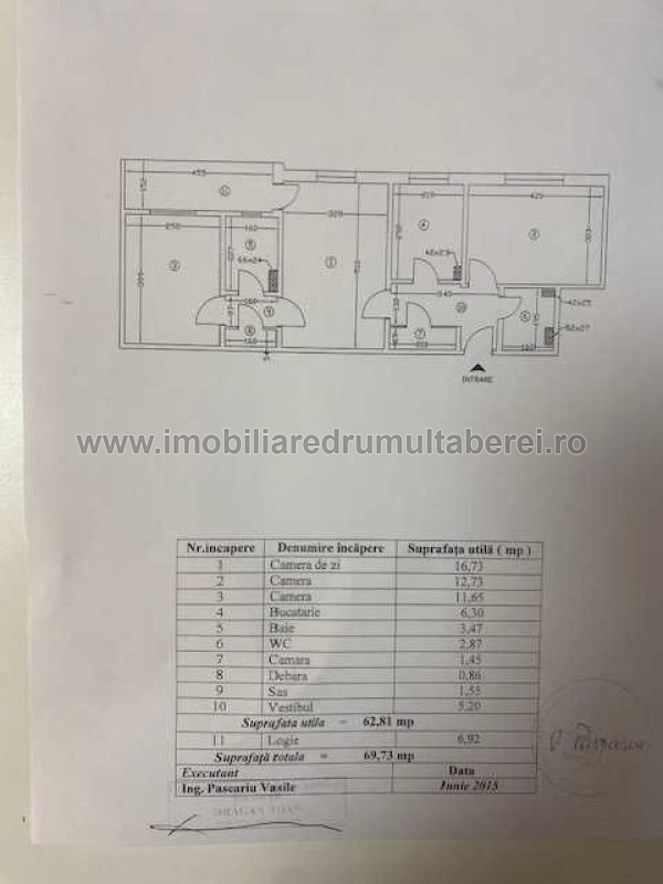vanzare apartament 3 camere, Parc Drumul Taberei, Metrou, cf 1, etaj 2/9, semidecomandat, renovat, bloc reabilitat,         pret 163.000 EUR